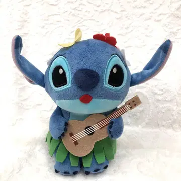 로프트 한정판 릴로 & 스티치 봉제 인형 ALOHA STITCH 하와이아