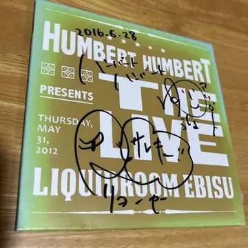 THE LIVE DVD 사인 단종