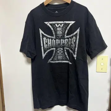 West Coast Choppers 티셔츠 M 사이즈 블랙