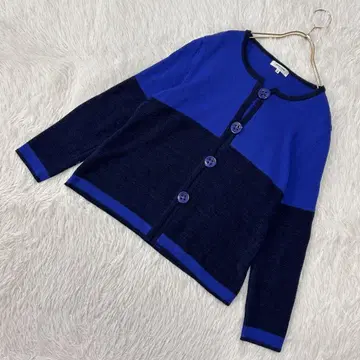 pierre cardin 가디건 블루 x 네이비 42 멋쟁이