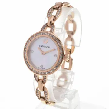 AILA MINI 로즈 골드 스와로브스키 SWAROVSKI 손목시계
