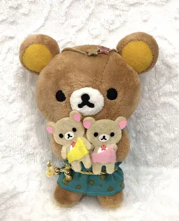 리락쿠마 별자리 매달린 봉제 인형 쌍둥이자리