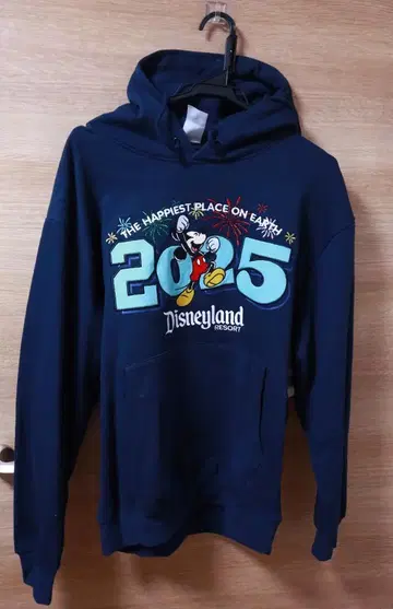 Disneyland Resort 미키 2025 후드티 S