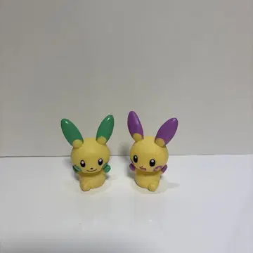 색이 다른 포켓몬 키즈 플러슬 마이농 손가락 인형 포켓몬 피규어