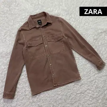 ZARA 자라 오버 사이즈 데님 긴팔 셔츠