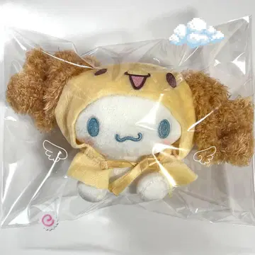 시나모롤 멋내기 판초 포함 봉제 인형