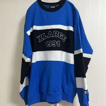 가격 인하 가능 L 사이즈 XLARGE 1991 맨투맨 블루