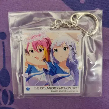 아이돌 마스터 밀리언 라이브 시로이시 츠무기 아크릴 키링