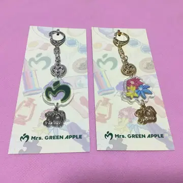 (13) Mrs. GREEN APPLE 랜덤 참 키링 세트
