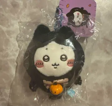 치이카와 할로윈 검은 고양이 마스코트 하치와레