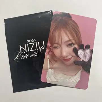 NiziU Live with U 2025 MAYUKA 특전 카드 마유카