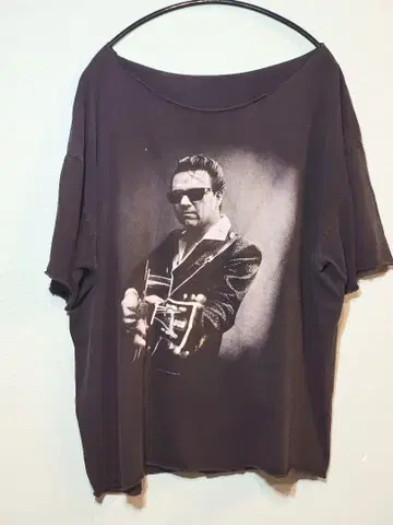 90s 빈티지 밴드 티셔츠 구제 의류 Jimmie Vaughan