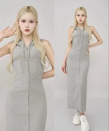 다리치 샤이니 맨투맨 롱 원피스 인기 완판템