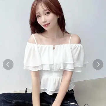 오프숄 셔링 튜닉