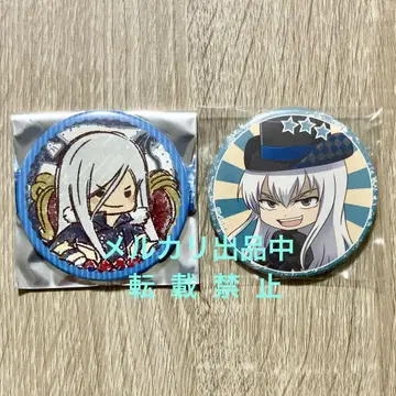 스쿠알로 그래프아트 캔뱃지 생일 서커스 REBORN 리본