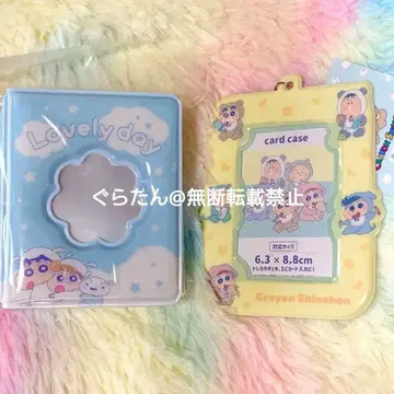 2점 세트 짱구는 못말려 콜렉트북 트레이딩 카드 케이스