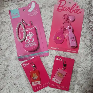 miniso Barbie 키링 거울 65주년