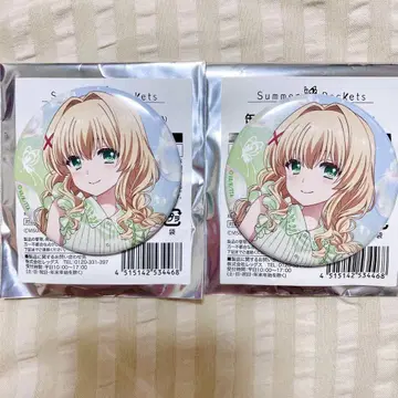 Summer Pockets 로손 콜라보 캔뱃지 츠무기 벤더스