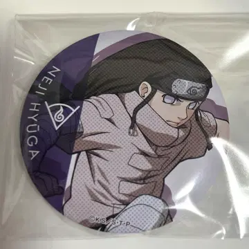 NARUTO 히나타 네지 캔뱃지