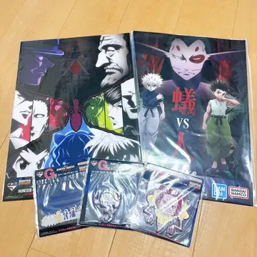 HUNTER x HUNTER 제일복권 클리어 포스터 러버