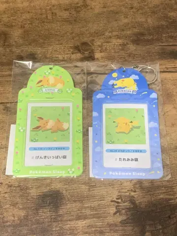 포켓몬 슬립 카드 케이스 피카츄 이브이