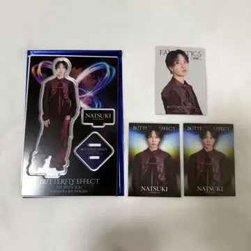 FANTASTICS 호리 나츠키 아크릴 스탠드 & 포토 카드 3 세트