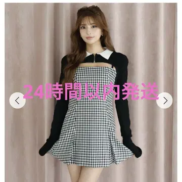 Randy Houndstooth ensemble 원피스