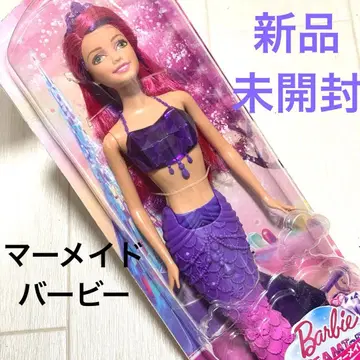 [ 새상품 ] 바비 머메이드 레드 스파클 Barbie 인어