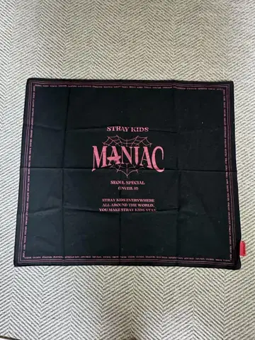 StrayKids 스키즈 반다나 MANIAC 매니악 서울