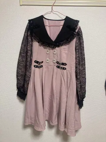 DearMyLoveWhip 반짝반짝 비쥬 테일러드 레이스 원피스