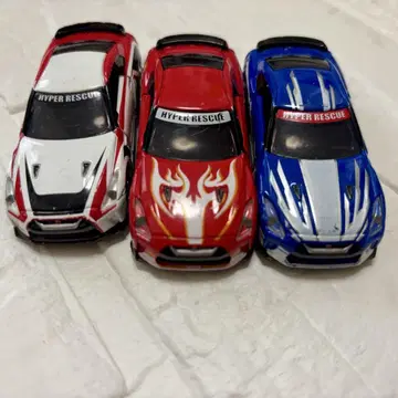 토미카 닛산 GT-R 하이퍼 레스큐 3대 세트