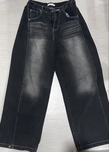 Chikashitsu + snap button denim pants
