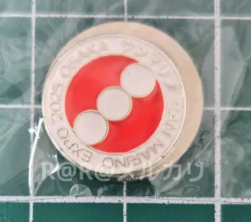 만국 박람회 산마리노관 핀 배지 산마리노 파빌리온 핀즈 레드
