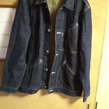 다크 블루 데님 자켓