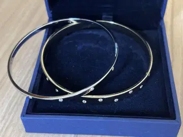 Swarovski 스와로브스키 골드 & 실버 팔찌 세트