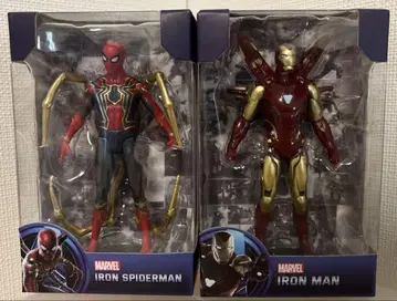 ZD Toys 4인치 아이언맨 & 아이언 스파이더맨 피규어