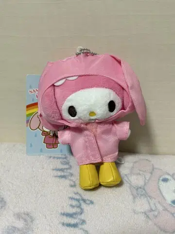 새상품 산리오 마이멜로디 비오는 날 마스코트 봉제 인형 퓨로