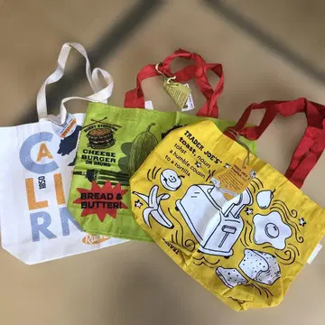 미사용 새상품 TRADER JOE's Ralphs 에코백 3세트