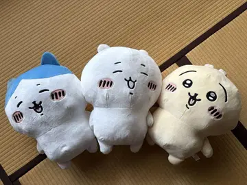 치이카와 초BIG 봉제 인형 프라이스 하치와레 토끼 3체 세트