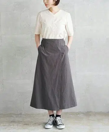THE HINOKI 더 히노키 원피스 셋업 랩스커트
