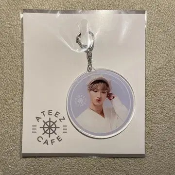 ATEEZ 카페 아크릴 코스터풍 키링 성화