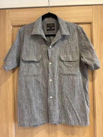beams plus 오픈 카라 셔츠