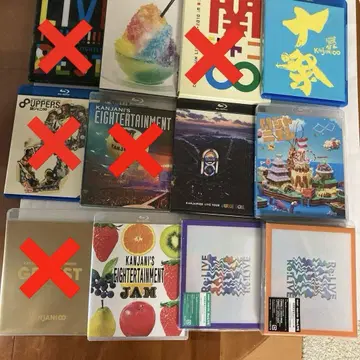 묶음 판매 7점 칸쟈니 EIGHT 블루레이 Blu-ray 외