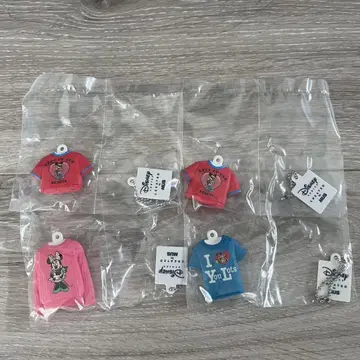 디즈니 MUS 의류 컬렉션 가챠 키링