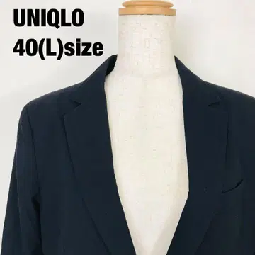 UNIQLO 유니클로 포멀 테일러드 재킷 다크 네이비 A1