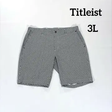 타이틀리스트 3L 빅 사이즈 하프 팬츠 올 패턴 칠보 골프