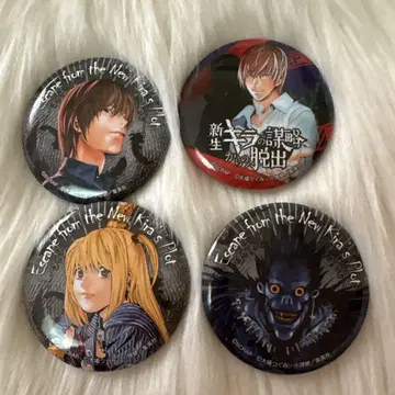 DEATHNOTE 캔뱃지 탈출 게임 야가미 라이토 미사 류크