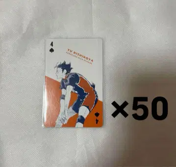 니시노야 유우 카드놀이 50매