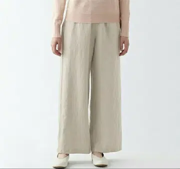 무인양품 프렌치 린넨 스트레이트 팬츠 S 사이즈 생성