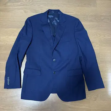 네이비 정장 자켓 Trevira
